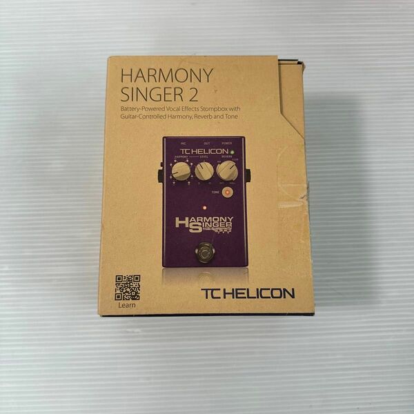 ティーシーヘリコン(Tc Helicon) ボーカル用ハーモニー リバーブペダル HARMONY SINGER 2