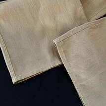 70s Gaslight Leather Piping Cotton Polyester Twill Chino Trousers 70年代 レザーパイピング ツイル チノパン チノトラウザー vintage_画像8