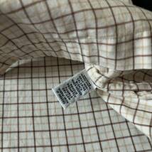 90s Polo Ralph Lauren Cotton Plaid Open Collar Shirt 90年代 ポロ ラルフローレン コットン チェック オープンカラーシャツ vintage_画像7