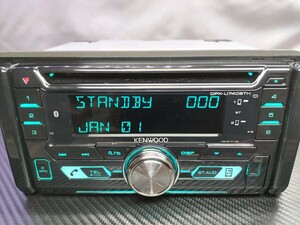 DPX-U740BTH ケンウッド製　スズキ純正 2DIN CDプレーヤー　MP3/WMA/AAC/WAV/FLAC/CD/USB/Bluetoothオーディオ ブルートゥース