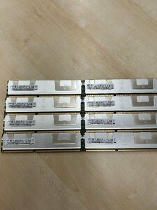 【中古品・現状品】SAMSUNG 8GB 2Rx4 PC3-10600R メモリ 8枚セット