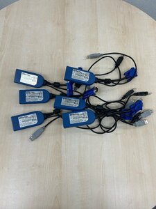 【中古品・現状品】 Raritan CIM D2CIM-DVUSB　6個セット