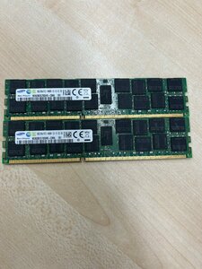 【中古品・現状品】SAMSUNG 16GB 2Rx4 PC3-14900R メモリ 2枚セット