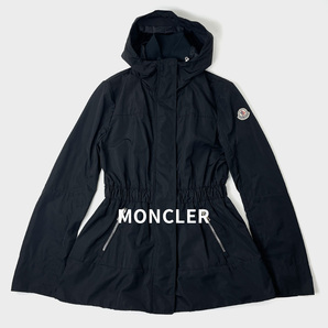 美品 MONCLER DISTHENE モンクレール ディステロン スプリングコート マウンテンパーカー 黒 0 XS レディース 高級