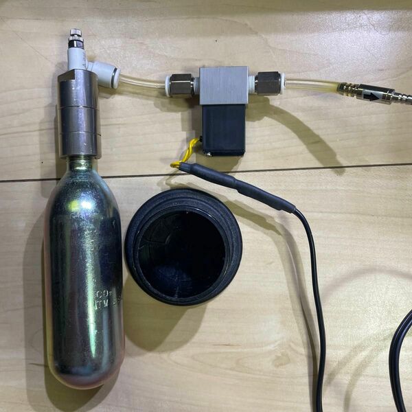 チャーム CO2レギュレータ＋超小型電磁弁