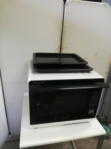 管33（中古良品、東大阪渋川町引取大歓迎）SHARP シャープ ヘルシオ AX-XW400-W ウォーターオーブン 電子レンジ 2017年製 