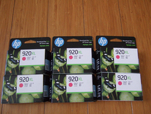 同梱可■6個 新品 純正 HP Officejet PRODUCT CD973AA 920XL インクカートリッジ マゼンタ 期限：2024/MAR ヒューレットパッカード_画像1