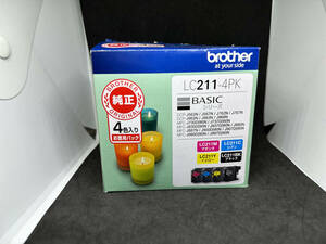 ★未使用品　brother 純正インクカートリッジ　LC211-4PK★