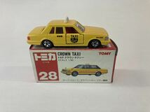 トミカ ミニカー　No28 トヨタ　クラウンTAXI 輸出カラー　　箱付き_画像2