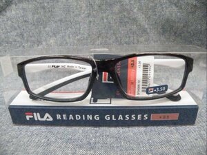  new goods * unused goods *FILA*READING GLASSES* farsighted glasses *+3.5* filler * in voice correspondence receipt issue possibility 