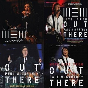 Paul McCartney 4タイトルセット ポール・マッカートニー　OUT THERE BBC beatles 7CD DVD