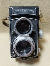 ★ローライ【ROLLEICORD VB　カメラ本体　レンズ付】ドイツ製　二眼レフカメラ　アンティーク_画像1