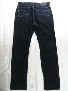  color .Lee Lee tight strut stretch Denim size W33 one woshu processing made in Japan JAPAN free shipping 