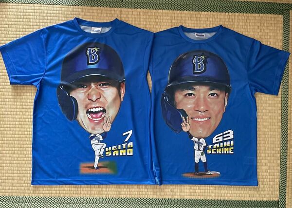 ベイスターズ2024交流戦Tシャツ2枚セット　佐野　関根