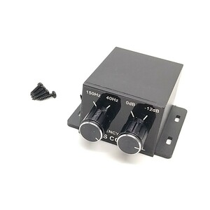  free shipping Car Audio subwoofer controller subwoofer low sound adjustment vessel screw stopping possibility C213