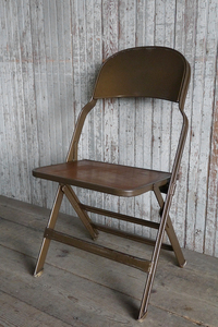 アンティーク　CLARIN社製　フォールディングチェア [acf-227]ビンテージディスプレイ折りたたみインダストリアルインテリア椅子USA