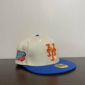 NEW ERA ニューエラキャップ MLB 59FIFTY (7-1/2) 59.6CM NEW YORK METS ニューヨーク・メッツWORLD SERIES 帽子 の画像4
