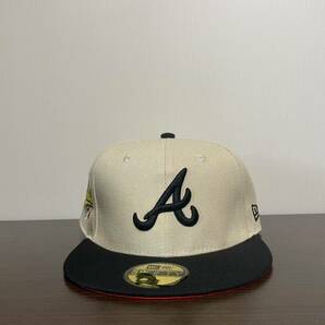 NEW ERA ニューエラキャップ MLB 59FIFTY (7-3/4) 61.5CM ATLANTA BRAVES アトランタ・ブレーブスWORLD SERIES 帽子 の画像2