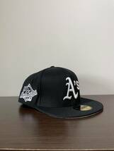 NEW ERA ニューエラキャップ MLB 59FIFTY (7-3/4) 61.5CM OAKLAND ATHLETICS オークランド アスレチックスWORLD SERIES 帽子 _画像4