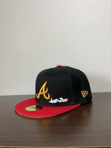 NEW ERA New Era колпак MLB 59FIFTY (7-1/2) 59.6CM ATLANTA BRAVESa тигр nta* пятно -bsALL STAR GAME шляпа 