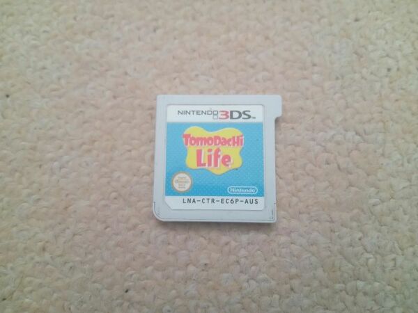 3DS トモダチコレクション 新生活 Tomodachi Life　欧州版　海外版　ソフトのみ　中古