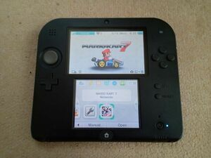 2DS body ( electric blue ) North America version overseas edition used 