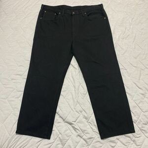 5C[ put on little ]EDWIN Edwin ED503 black black Denim jeans ji- bread pants 40 STRAIGHT strut cheap MADE IN JAPAN made in Japan 