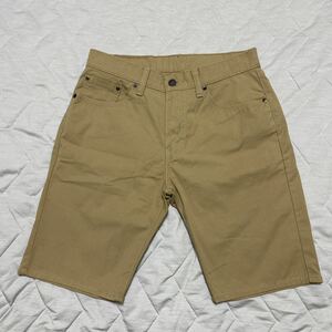 5C【着少】LEVIS リーバイス 505 ショートパンツ ハーフパンツ 短パン 半パン 30 格安 34505-8163 格安 ベージュ ストレッチ