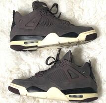 B379 【美品】ナイキ NIKE スニーカー A MA MANIERE AIR JORDAN 4 26.5 パープル バイオレット 紫 RETRO SP DV6773-220 VIOLET ORE バスケ_画像7