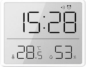  часы цифровой термометр-гигрометр цифровой таймер aqua mi вязаный часы большой экран жидкокристаллический магнитный всасывание орнамент класть часы настольная подставка час отображать 