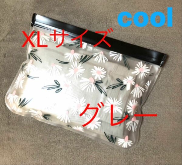 ベルシアー　リブステッチレギンス　XL グレー　BELLE SHEER cool