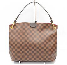 ルイヴィトン（LOUIS VUITTON)　ダミエ・エベヌ　グレースフルPM　N44044　ワンショルダーバッグ　※ネームタグ欠品　【中古】JA-19001_画像1