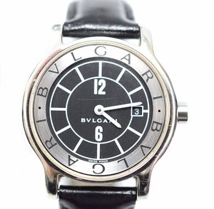 ブルガリ（BVLGARI) ソロテンポ　デイト　ST29S 　クオーツ　レディース　時計　ウォッチ　【中古】 JA-18944