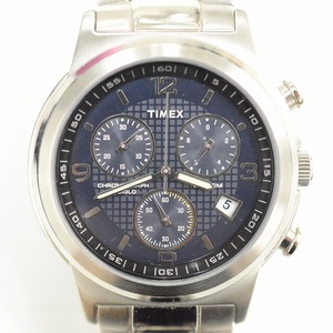 タイメックス(TIMEX) クロノグラフ CR2016CELL メンズクォーツ 【中古】 JA-18760