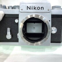 ニコン（Nikon）F ジャンクカメラ フィルムカメラ 一眼レフ レンズ セット 現状品 ボディ 35mm 50mm 200mm 【中古】KB-8444_画像2
