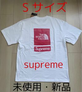 ★未使用品★ Supreme x The North Face S/S Top White Sサイズ
