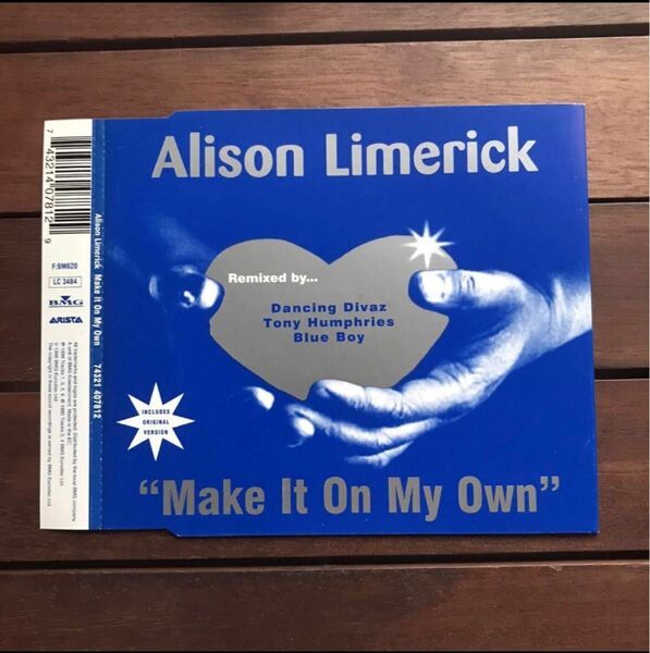 【r&b】Alison Limerick / Make It on My Own［CDs］《5b019》