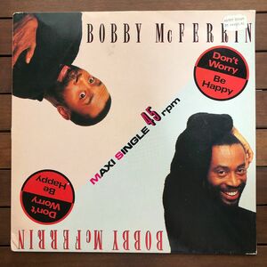 【r&b】Bobby McFerrin / Don't Worry, Be Happy［12inch］オリジナル盤《O-251》