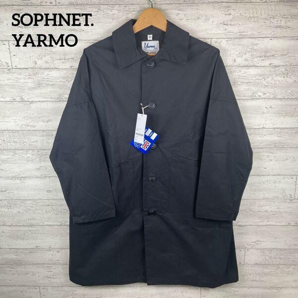 SOPHNET × Yarmo brisbane moss dustercoat　ソフネット　ヤーモ　スプリングコート　未使用タグ付き