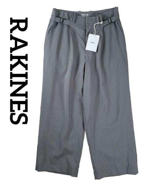 RAKINES Mat tropical Easy slacks 未使用タグ付き　ラキネス　トロピカルイージースラックス