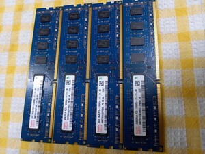 4GB×4枚 hynix 2R×8 PC3-12800U 合計16GB 送料無料3