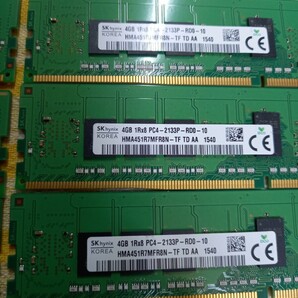 4GB×6枚 SKhynix 1Rx8 PC4-2133P-RD0-10 サーバー用メモリの画像3