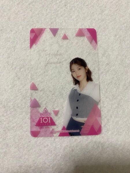PRODUCE 101 JAPAN THE GIRLS 田中優希 クリアカード