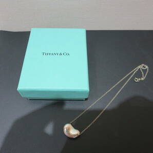 #37019 Tiffany&co ティファニー ネックレス ビーンズ SV925 11.1ｇの画像1
