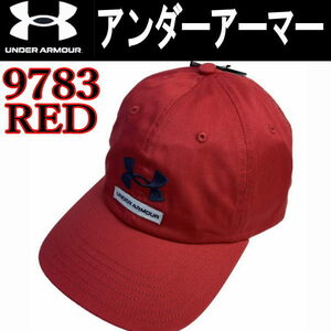 レッド アンダーアーマー 9783 UNDER ARMOUR キャップ帽子