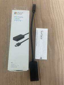 マイクロソフト 【純正】 Surface Pro 4／Surface Pro 3／Surface 3用 Mini DisplayPort - HD A