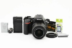 【美品】ニコン Nikon D5500 AF-S NIKKOR 18-55mm 1:3.5-5.6G II レンズキット 《ショット数3320回》#2096