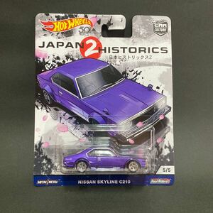 HOT WHEELS JAPAN HISTORICS 2 NISSAN SKYLINE C210 ホットウィール ジャパンヒストリックス ニッサン スカイライン ジャパン 日産