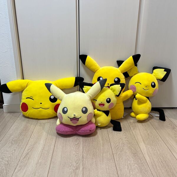 ポケモン ぬいぐるみ ピカチュウ ピチュウ