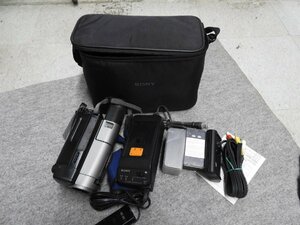 SONY ソニー ハンディカム CCD-TR270 ビデオカメラ レトロ　付属品・ケース付き （5420）